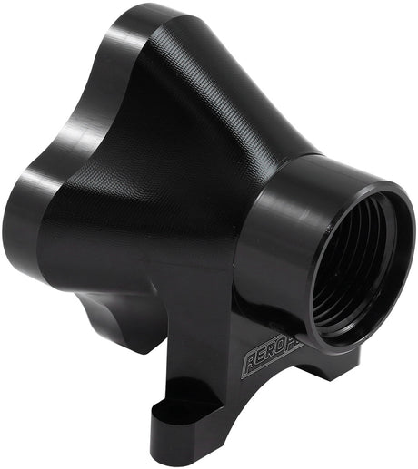 Inline 5 Port Distribution Block -12 ORB To 4 x -8 Black AF936-12-08BLK - Aeroflow