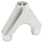 Billet Y-Piece 2X -8AN Female To 1X -10ORB Silver AF939-08-10S - Aeroflow
