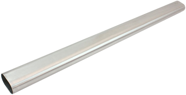 3-1/2" Oval Exhaust Tube Pipe Straight 1M Long 304 S/S Steel AF9401-3500 - Aeroflow