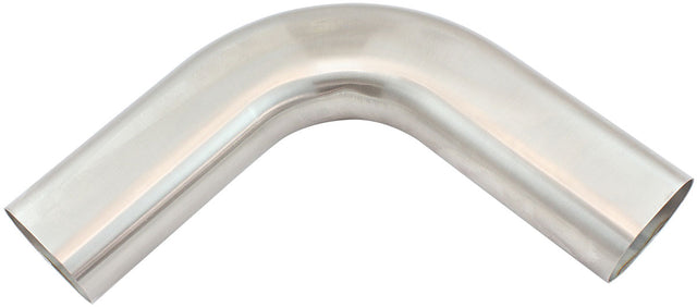 3" 90 Degree Oval Exhaust Tube 304 S/S Steel 150mm Leg Pipe AF9403-3000 - Aeroflow