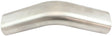 3" 45 Degree Vertical Oval Tubexhaust Pipe 304 S/S 150mm Leg AF9404-3000 - Aeroflow