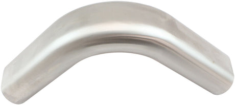 3-1/2" 90 Degree Vertical Ovalexhaust Pipe 304 S/S 150mm Leg AF9409-3500 - Aeroflow