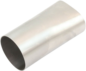 3-1/2" Oval To Round Exhaust Pipe Straight Adapter 304 S/S AF9480-3500 - Aeroflow