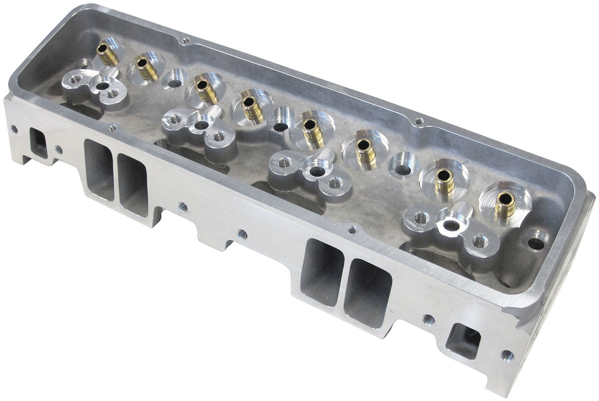 SBC 180cc Aluminium Heads Bare 67cc, 2.02"/1.60" Valves, Pair AF95-0327 - Aeroflow