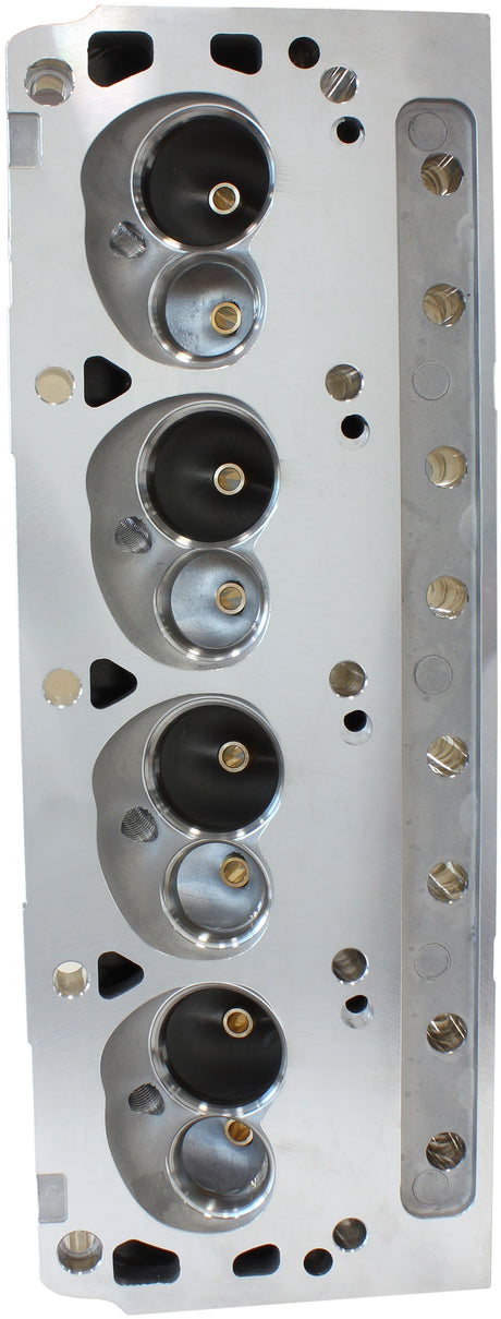SBF 185cc Aluminium Heads Bare 58cc Chambers, 2.02"/1.60" AF95-0347 - Aeroflow