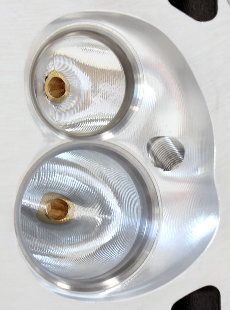 SBF 185cc CNC Alloy Heads Bare 58cc Chambers, 2.02"/1.60" AF95-0348 - Aeroflow