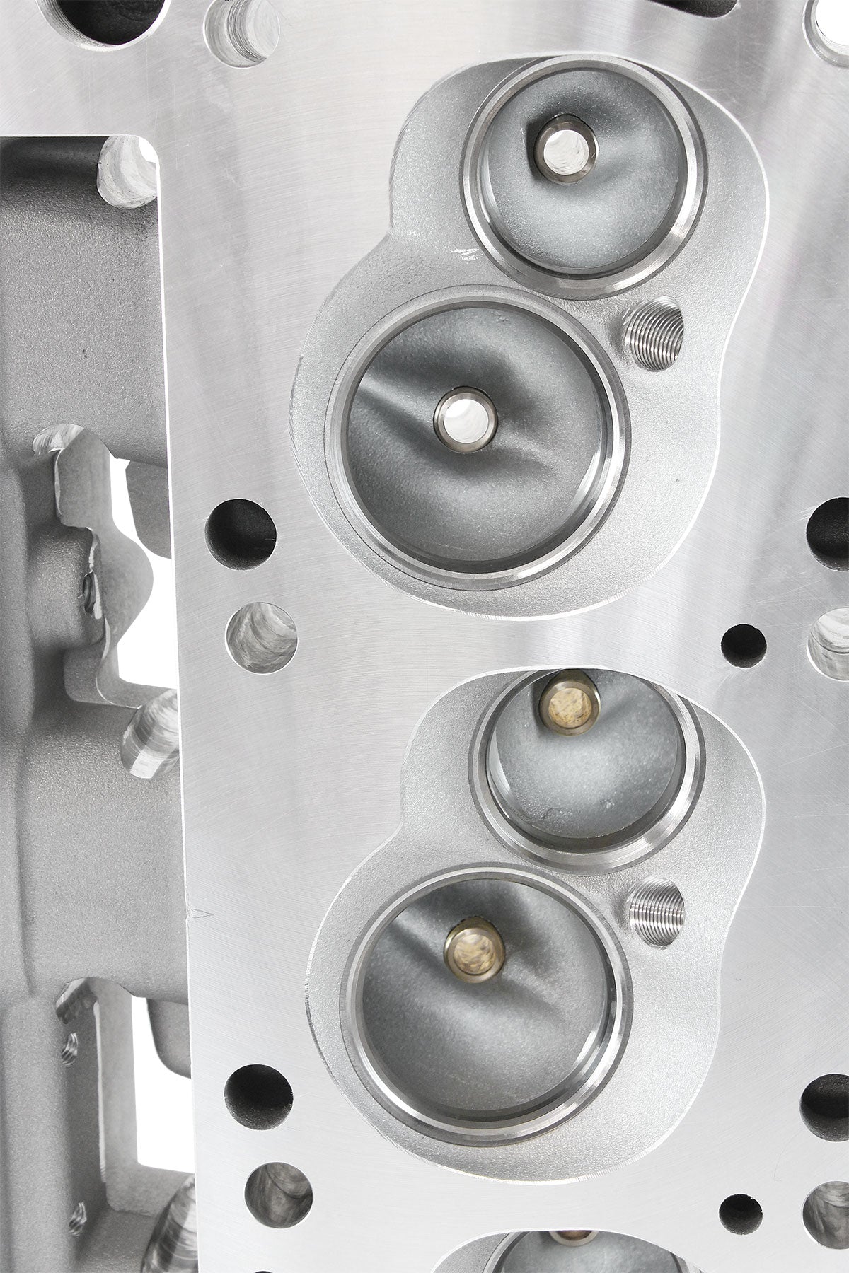 2V Cleveland Alloy Heads Bare 70cc, 2.10"/1.65" Valves 208cc AF95-0351 - Aeroflow