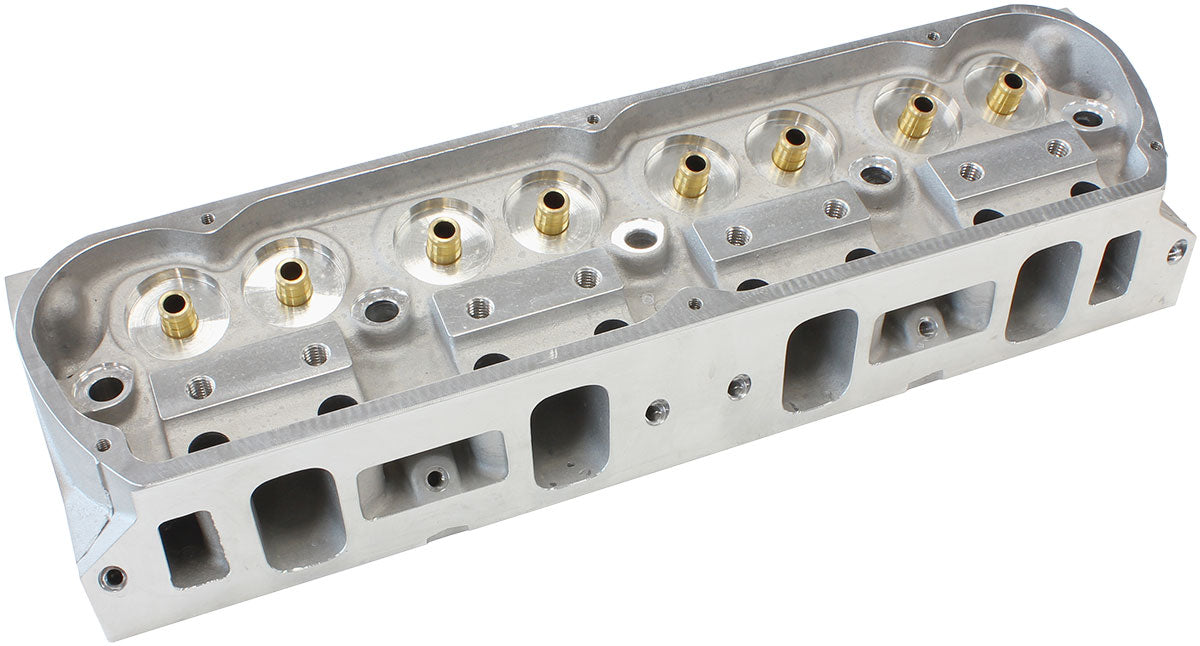 SBF 205cc Aluminium Heads Bare 58cc Chambers, 2.08"/1.60" AF95-0360 - Aeroflow