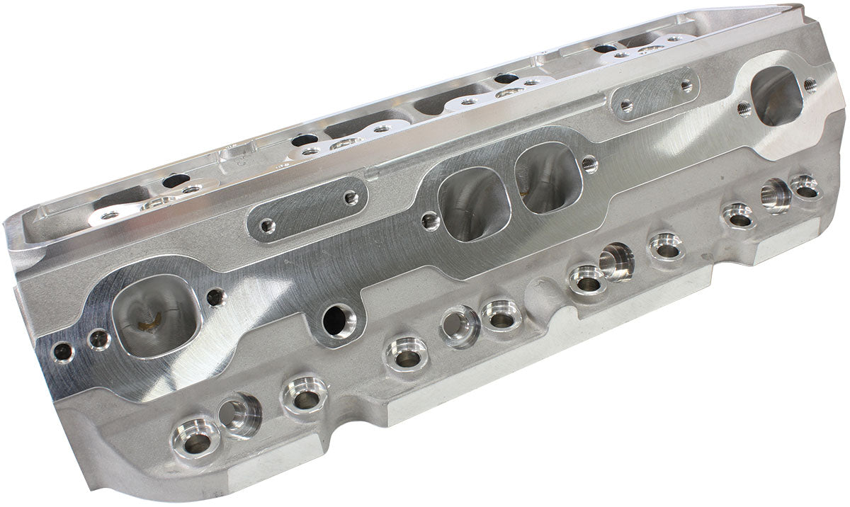 SBC 213cc CNC Alloy Heads Bare 68cc, 2.08"/1.60" Valves, Pair AF95-0401 - Aeroflow