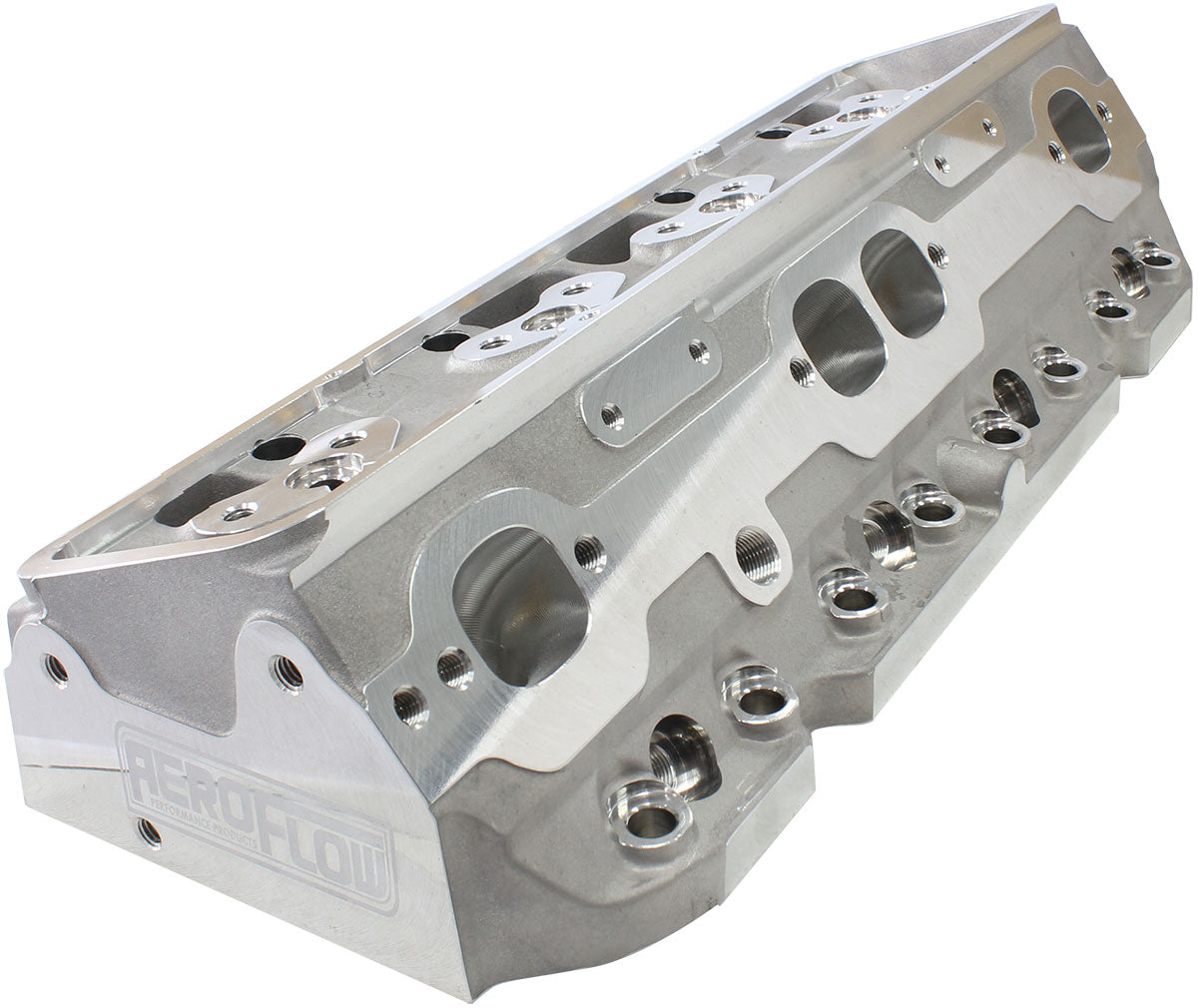 SBC 213cc CNC Alloy Heads Bare 68cc, 2.08"/1.60" Valves, Pair AF95-0401 - Aeroflow