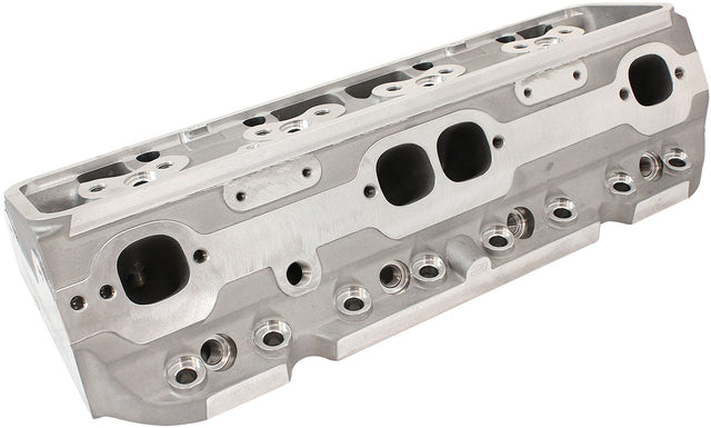 SBC 220cc Aluminium Heads Bare 75cc, 2.10"/1.60" Valves, Pair AF95-0402 - Aeroflow