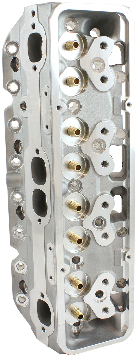 SBC 220cc Aluminium Heads Bare 75cc, 2.10"/1.60" Valves, Pair AF95-0402 - Aeroflow