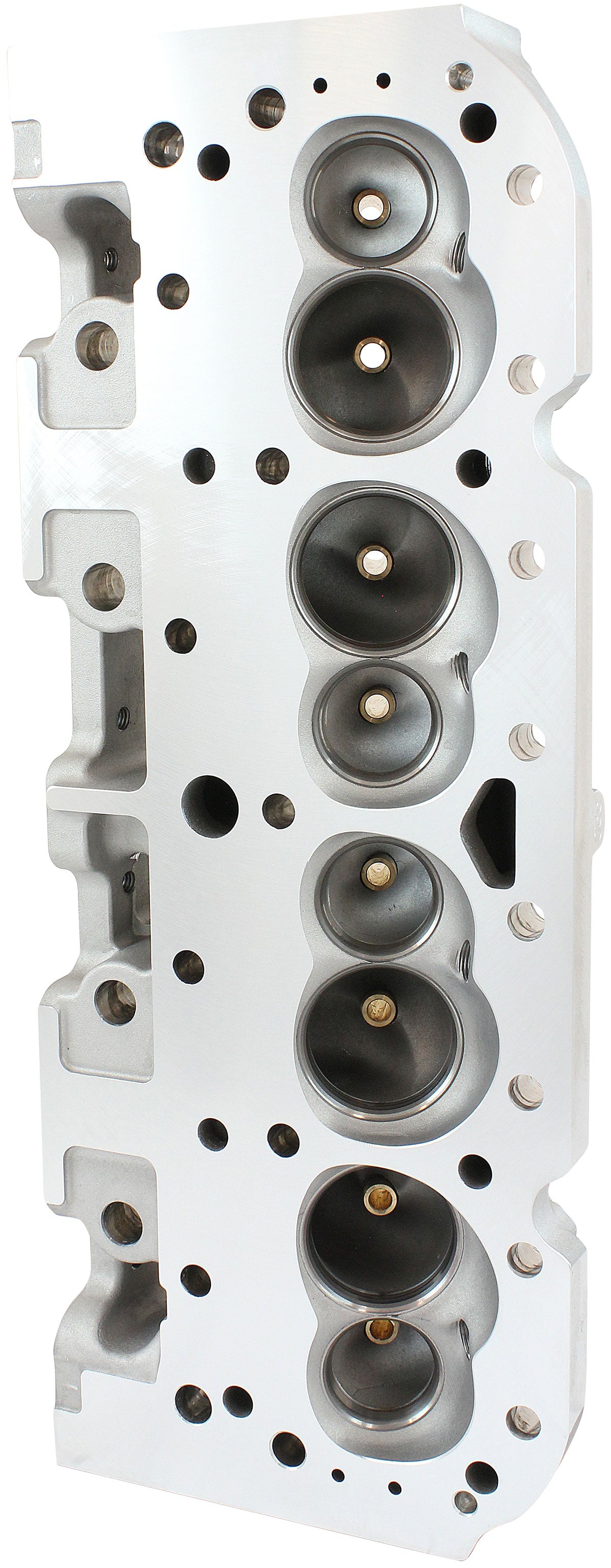 SBC 220cc Aluminium Heads Bare 75cc, 2.10"/1.60" Valves, Pair AF95-0402 - Aeroflow