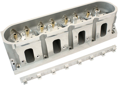 GM LS 262cc Aluminium Heads Bare 69cc, 2.02"/1.60" Valve 6 Bolt 11 Deg AF95-0403 - Aeroflow