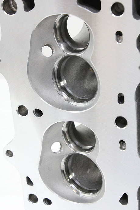 GM LS 240cc Aluminium Heads Bare 68cc Suit 3.90" Bore 6 Bolt Rectangle Port AF95-0406 - Aeroflow