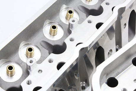GM LS 240cc Aluminium Heads Bare 68cc Suit 3.90" Bore 6 Bolt Rectangle Port AF95-0406 - Aeroflow