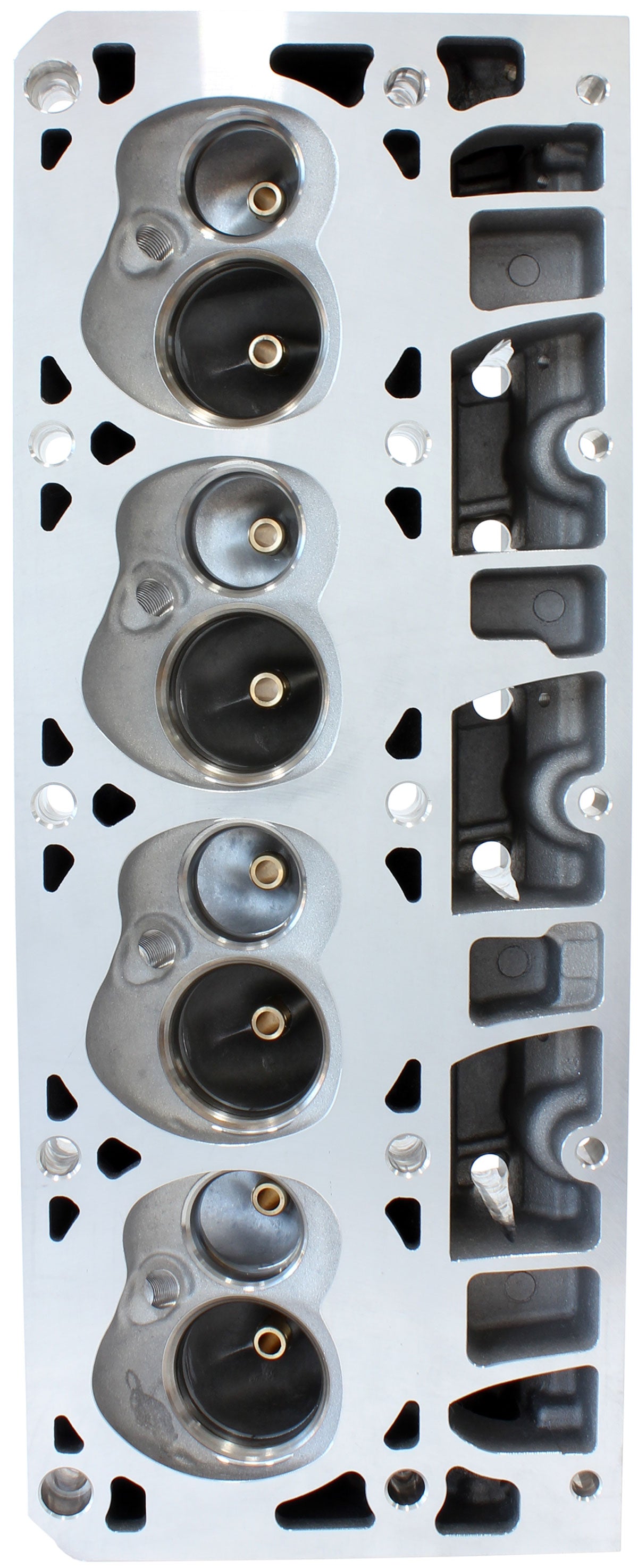 GM LS 276cc Aluminium Heads Bare 70cc, 2.165"/1.60" Valve 4 Bolt AF95-0407 - Aeroflow