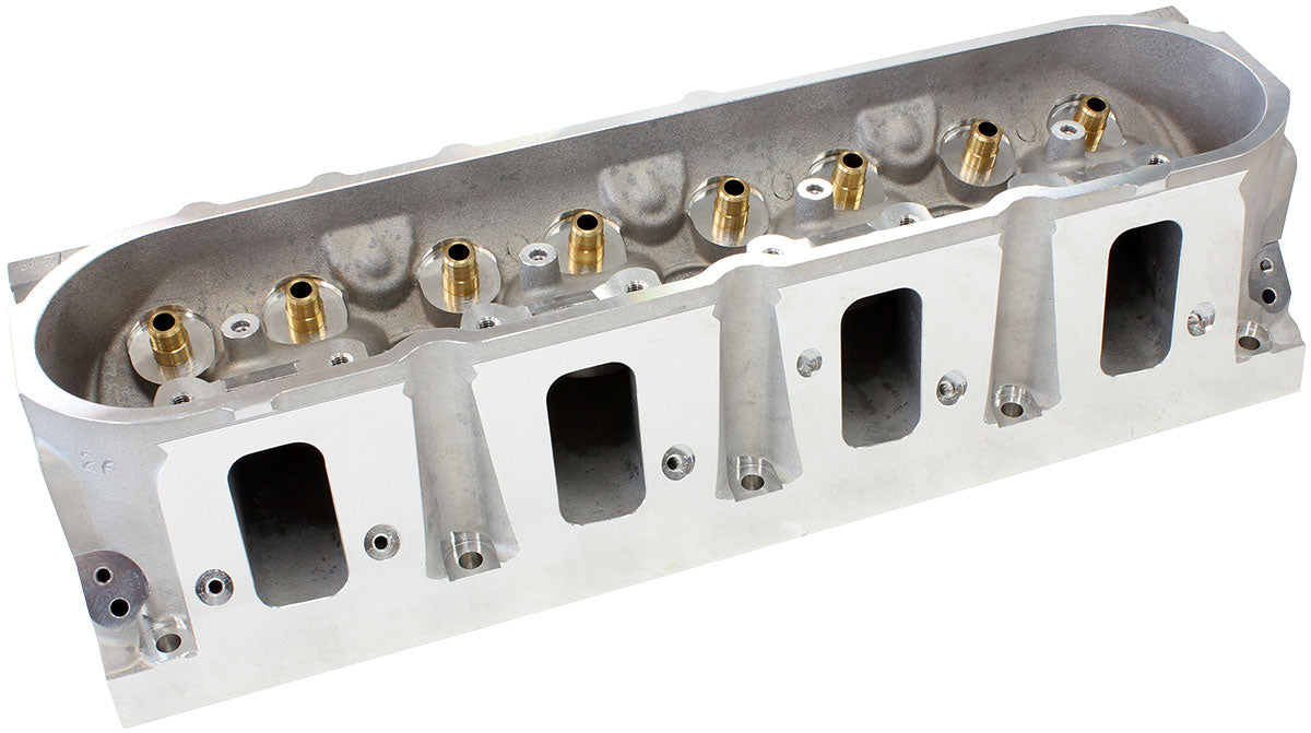 GM LS 276cc Aluminium Heads Bare 70cc, 2.165"/1.60" Valve 6 Bolt AF95-0408 - Aeroflow