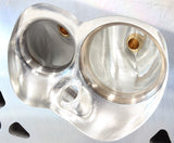 GM LS 276cc CNC Aluminium Heads Bare 70cc, 2.165"/1.60" 4 Bolt AF95-0415 - Aeroflow