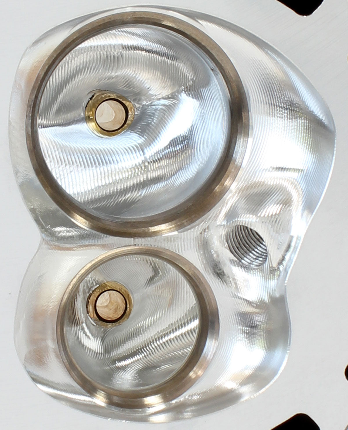 GM LS 276cc CNC Aluminium Heads Bare 70cc, 2.165"/1.60" 6 Bolt AF95-0416 - Aeroflow