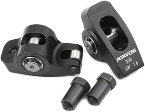 SBC Rocker Arms 3/8" Stud 1.6 Ratio 350 Alloy 2024 Roller Pair AF95-1102-2 - Aeroflow