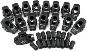 SBC Rocker Arms 7/16" Stud 1.5 Ratio 350 Alloy 2024 Roller 16 AF95-1105 - Aeroflow