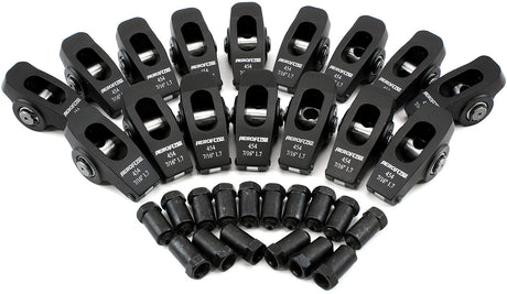BBC Rocker Arms 7/16" Stud 1.7 Ratio 454 Alloy 2024 Roller 16 AF95-1115 - Aeroflow