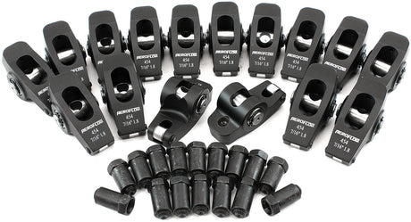 BBC Rocker Arms 7/16" Stud 1.8 Ratio 454 Alloy 2024 Roller 16 AF95-1117 - Aeroflow