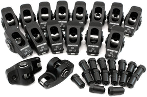 SBF Rocker Arms 3/8" Stud 1.7 Ratio Windsor 302 351 Roller Alloy AF95-1121 - Aeroflow