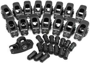 SBF Rocker Arms 7/16" Stud 1.7 Ratio Windsor 302 351 Roller Alloy AF95-1123 - Aeroflow