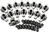 SBC S/S Rocker Arms 3/8" Stud 1.55 Ratio 350 Stainless Roller 16 AF95-1201 - Aeroflow
