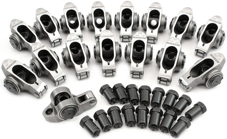 SBC S/S Rocker Arms 3/8" Stud 1.60 Ratio 350 Stainless Roller 16 AF95-1202 - Aeroflow