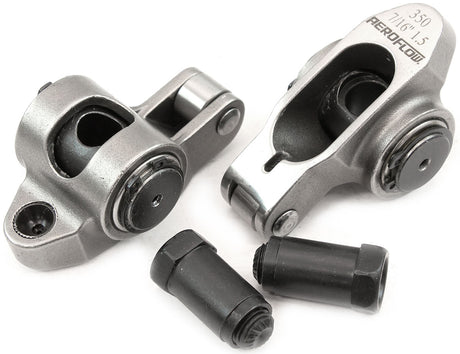 SBC S/S Rocker Arms 7/16" Stud 1.50 Ratio 350 Stainless Roller 2 AF95-1205-2 - Aeroflow