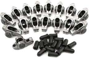 SBC S/S Rocker Arms 7/16" Stud 1.50 Ratio 350 Stainless Roller 16 AF95-1205 - Aeroflow