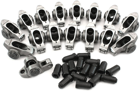 SBC S/S Rocker Arms 7/16" Stud 1.50 Ratio 350 Stainless Roller 16 AF95-1205 - Aeroflow