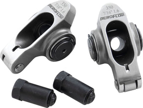 SBC S/S Rocker Arms 7/16" Stud 1.60 Ratio 350 Stainless Roller 2 AF95-1207-2 - Aeroflow