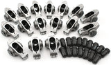 SBC S/S Rocker Arms 7/16" Stud 1.65 Ratio 350 Stainless Roller 16 AF95-1208 - Aeroflow