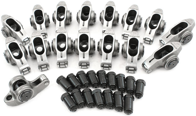 BBC S/S Rocker Arms 7/16" Stud 1.73 Ratio 454 Stainless Roller 16 AF95-1216 - Aeroflow