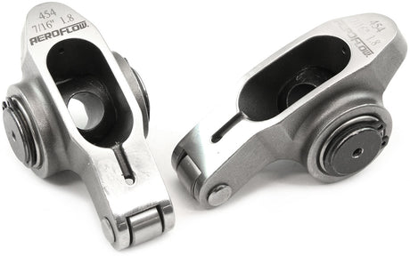 BBC S/S Rocker Arms 7/16" Stud 1.80 Ratio 454 Stainless Roller 2 AF95-1217-2 - Aeroflow