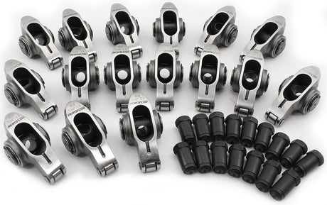 BBC S/S Rocker Arms 7/16" Stud 1.80 Ratio 454 Stainless Roller 16 AF95-1217 - Aeroflow