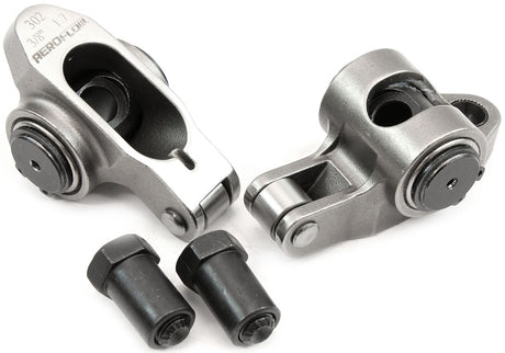 SBF S/S Rocker Arms 3/8" Stud 1.70 Windsor 302 351 Roller 2 Stainless 95-1221-2 AF95-1221-2 - Aeroflow