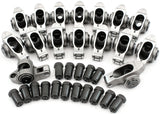 SBF S/S Rocker Arms 7/16" Stud 1.60 Windsor 302 351 Roller 16 Stainless AF95-1222 - Aeroflow