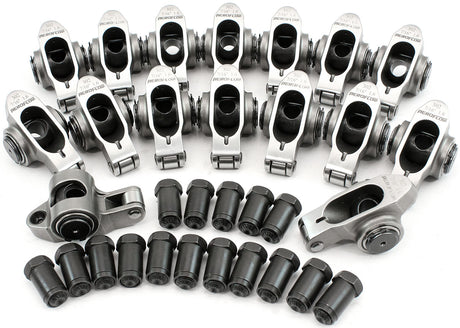 SBF S/S Rocker Arms 7/16" Stud 1.60 Windsor 302 351 Roller 16 Stainless AF95-1222 - Aeroflow