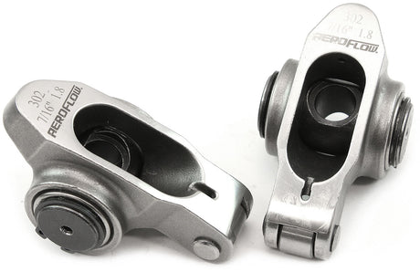 SBF S/S Rocker Arms 7/16" Stud 1.80 Windsor 302 351 Roller 2 Stainless 95-1224-2 AF95-1224-2 - Aeroflow