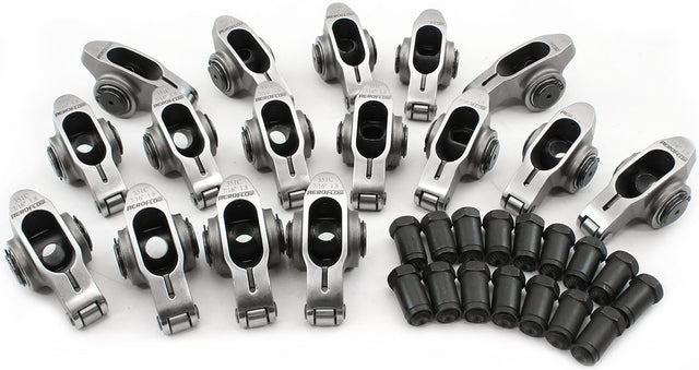 Ford Cleveland S/S Rocker Arm 7/16" Stud 1.80 351C Roller 16 Stainless AF95-1229 - Aeroflow