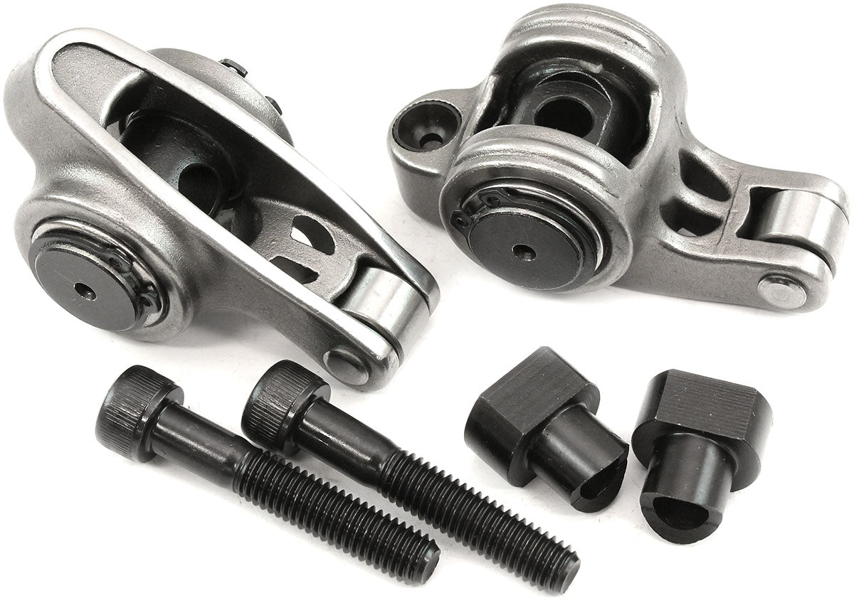 GM LS1 S/S Rocker Arm M8 Stud 1.7 Ratio Cathedral Roller LS2 Stainless 95-1235-2 AF95-1235-2 - Aeroflow