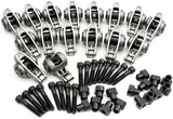 GM LS1 S/S Rocker Arm M8 Stud 1.7 Ratio Cathedral Roller LS2 Stainless AF95-1235 - Aeroflow