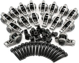 GM LS3 S/S Rocker Arm M8 Stud 1.7 Ratio Rectangle Roller LS2 Stainless AF95-1236 - Aeroflow
