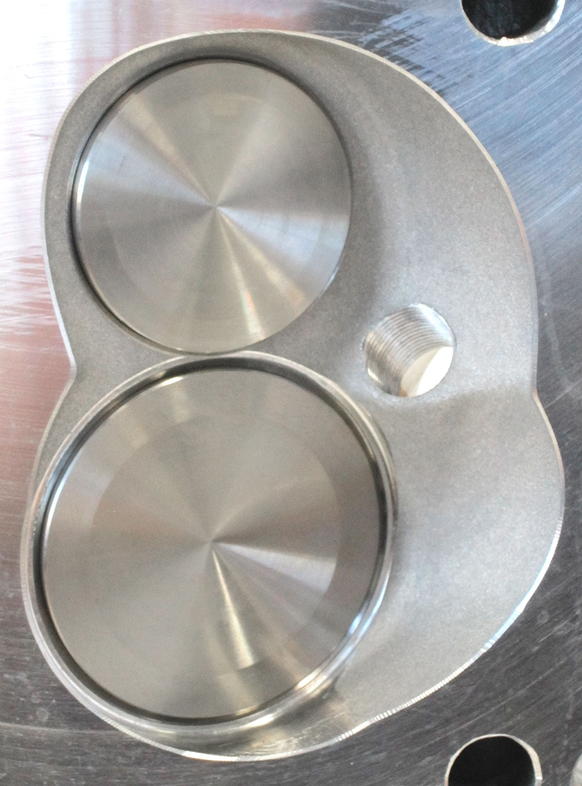 SBF 175cc Aluminium Heads Asseassemb. Alloy Cylinder Heads AF95-2302 - Aeroflow