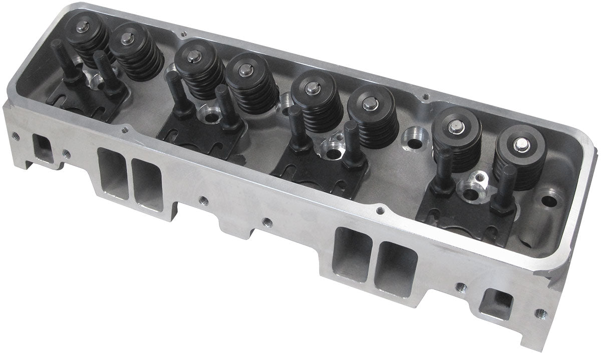 SBC 350 400 *Pair* Assemb. S/P Alloy Cylinder Heads 180cc AF95-2327 - Aeroflow